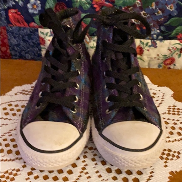 Converse All Stars plaid Cloth - Picture 4 of 8